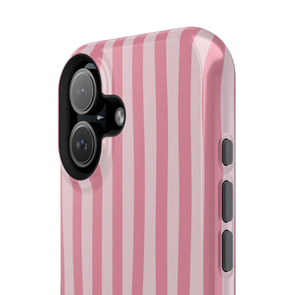 Pink Striped Phone Case