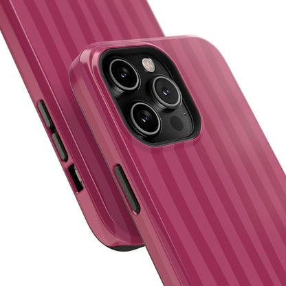 Magenta Stripes Phone Case
