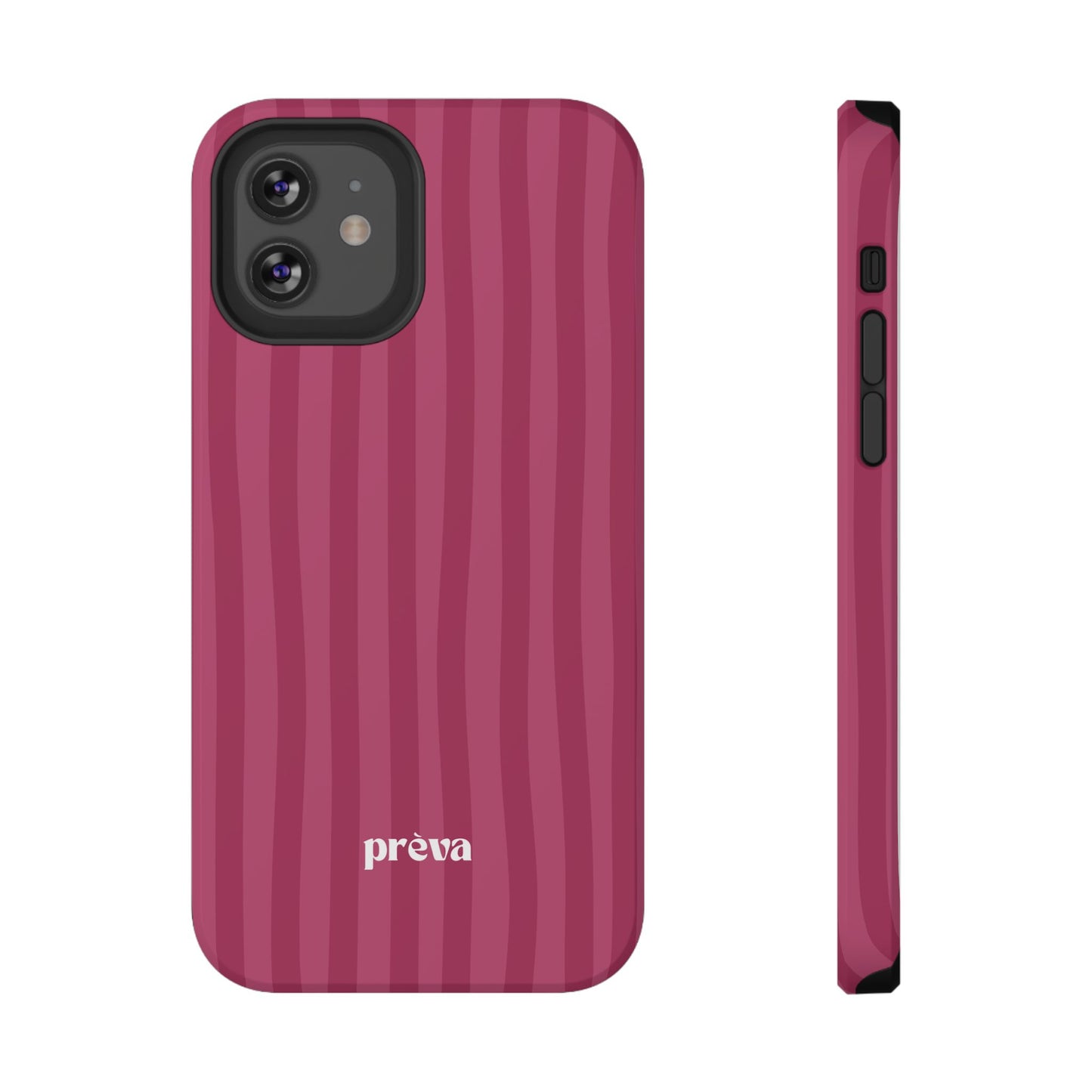 Magenta Stripes Phone Case