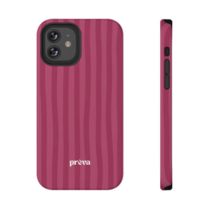 Magenta Stripes Phone Case