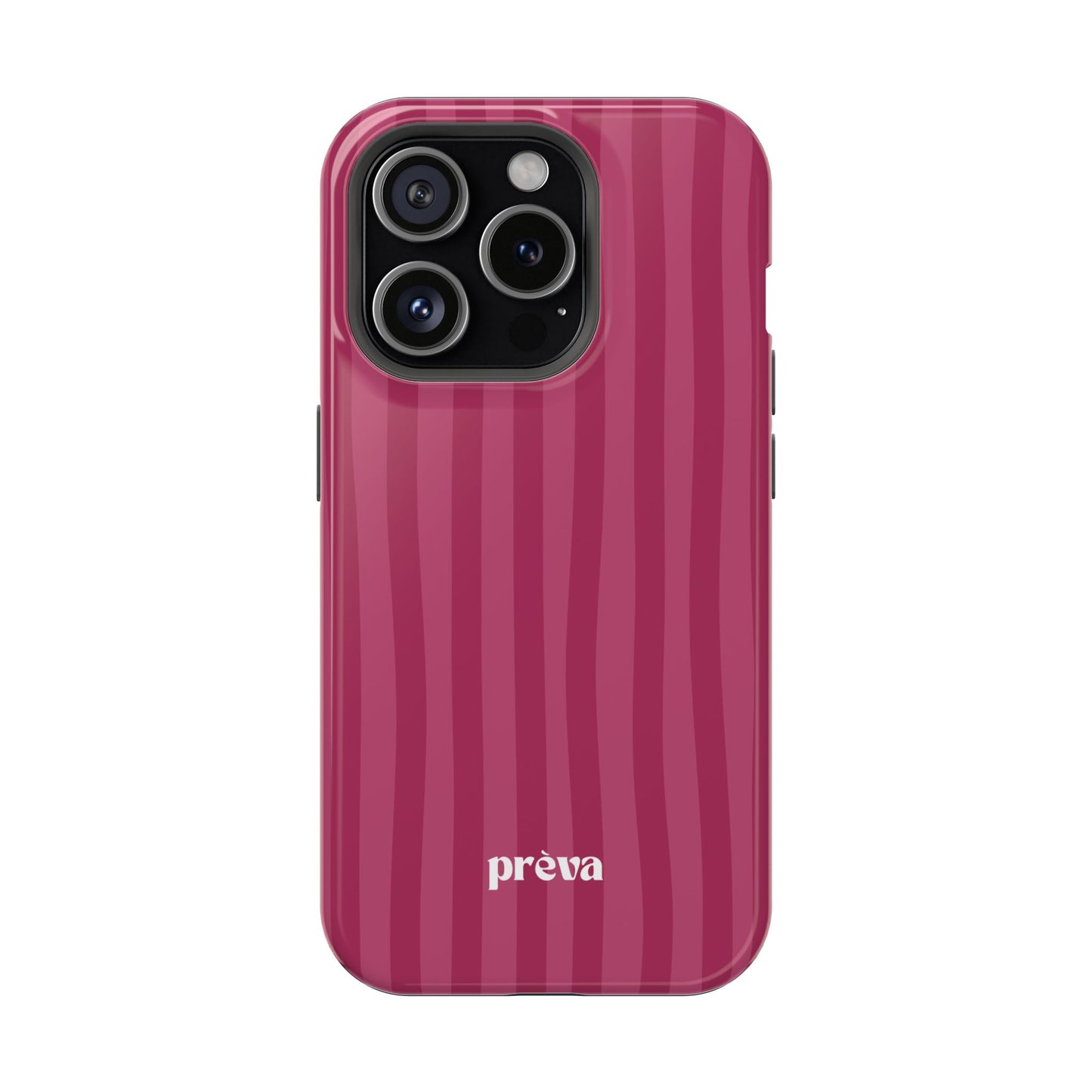 Magenta Stripes Phone Case