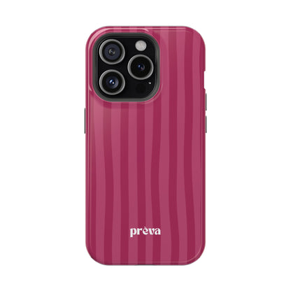 Magenta Stripes Phone Case
