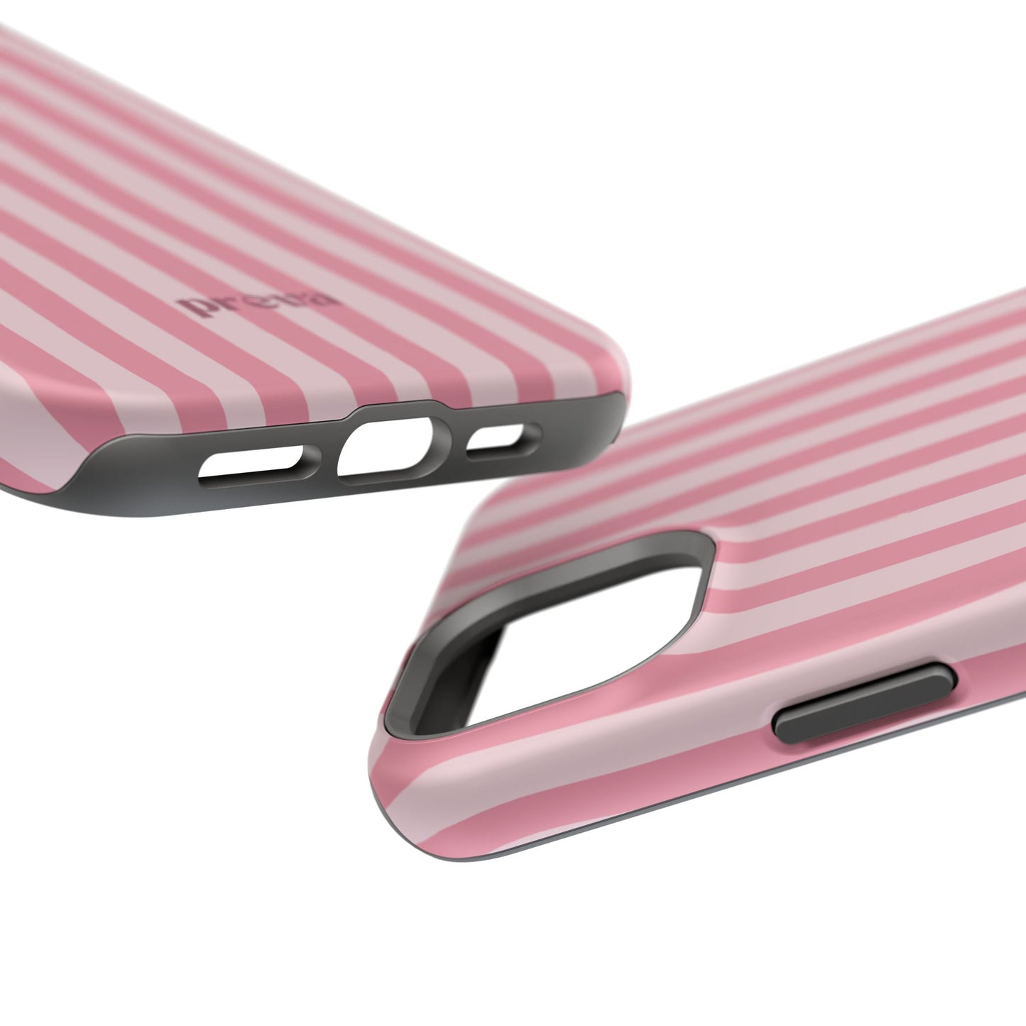 Pink Striped Phone Case