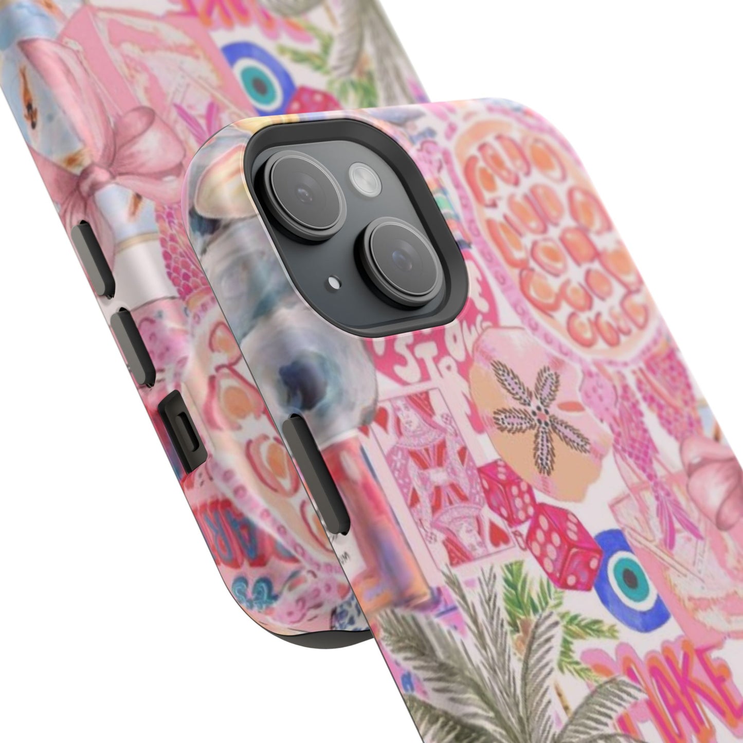 Pink Tropical Collage Phone Case