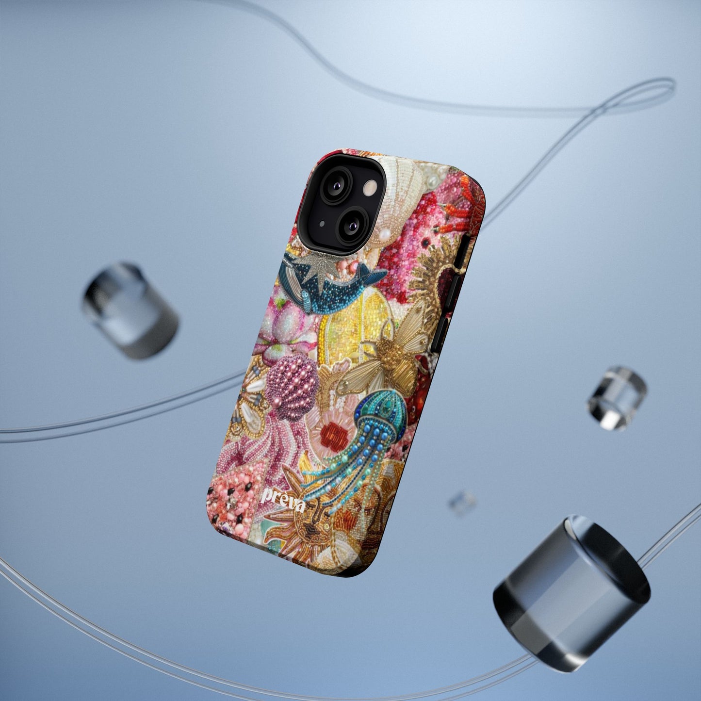 Floral Sea Collage Phone Case