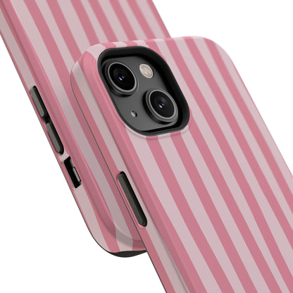 Pink Striped Phone Case