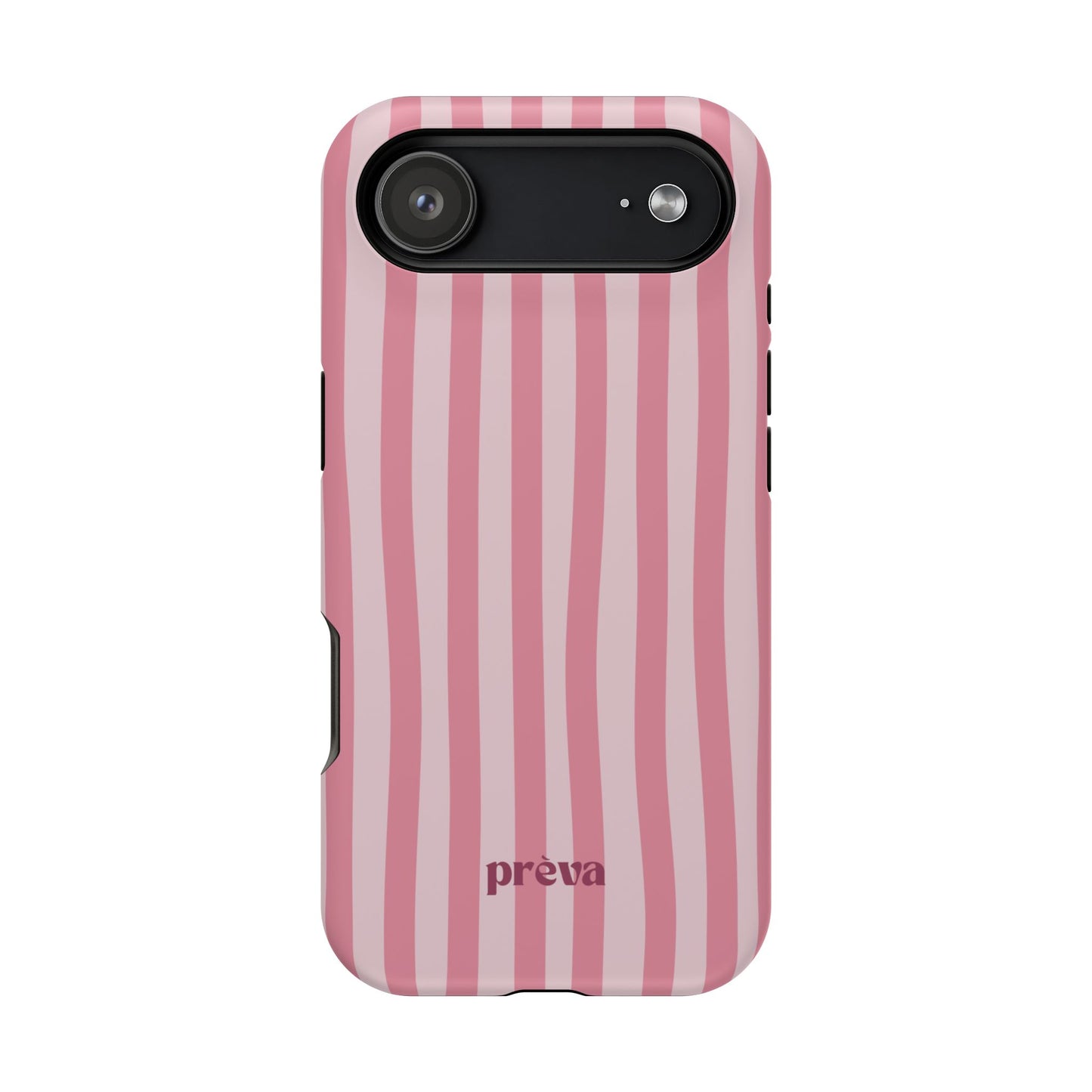 Pink Striped Phone Case