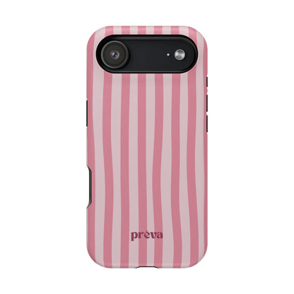 Pink Striped Phone Case