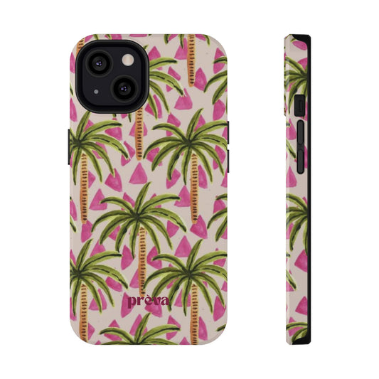 Pink & Palm Phone Case