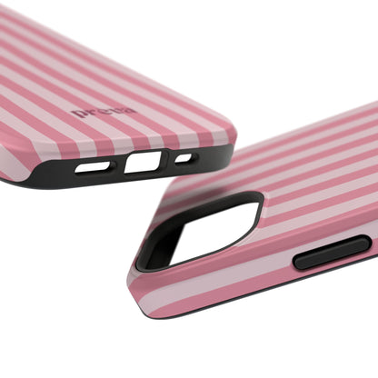 Pink Striped Phone Case
