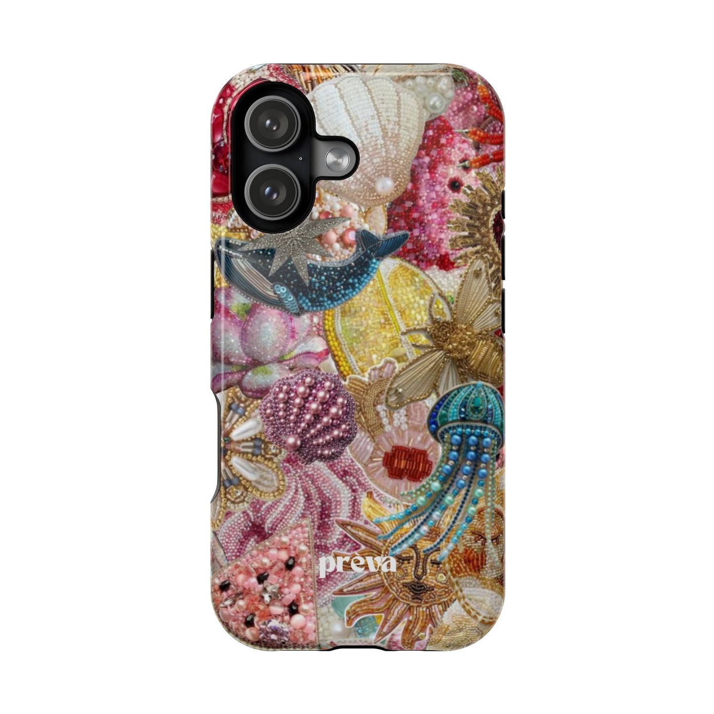 Floral Sea Collage Phone Case
