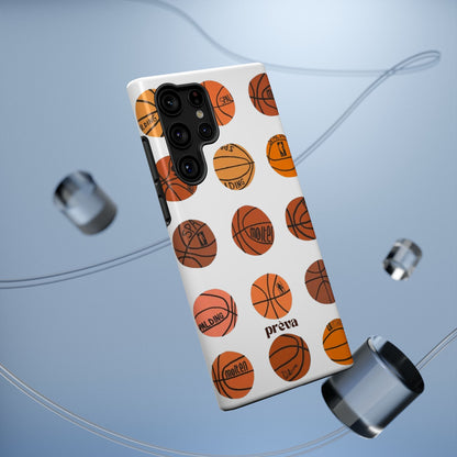 White Basketball Phone Case