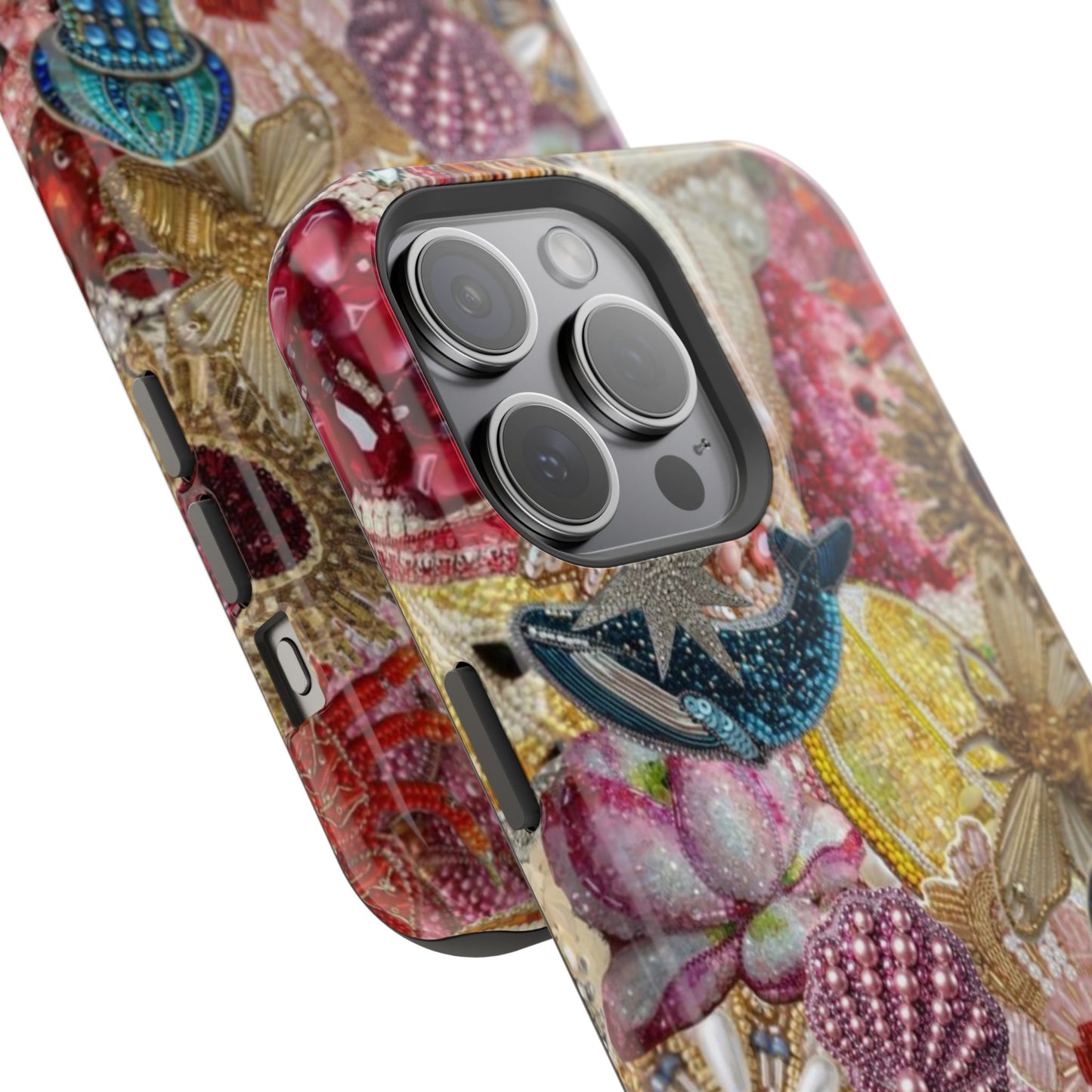 Floral Sea Collage Phone Case