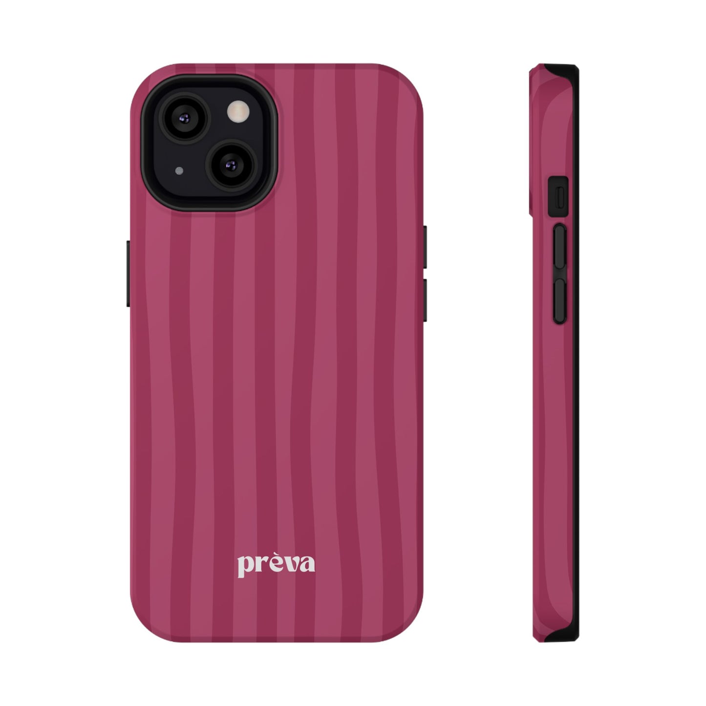 Magenta Stripes Phone Case
