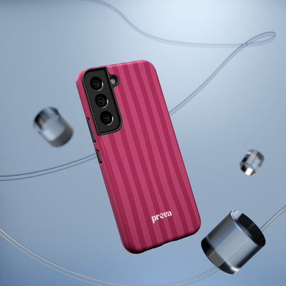 Magenta Stripes Phone Case