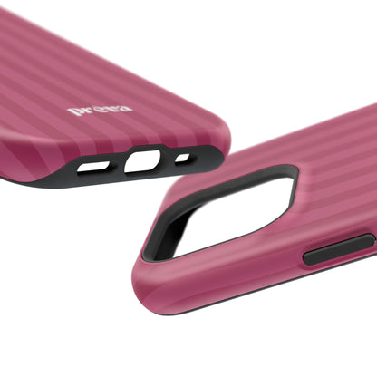 Magenta Stripes Phone Case