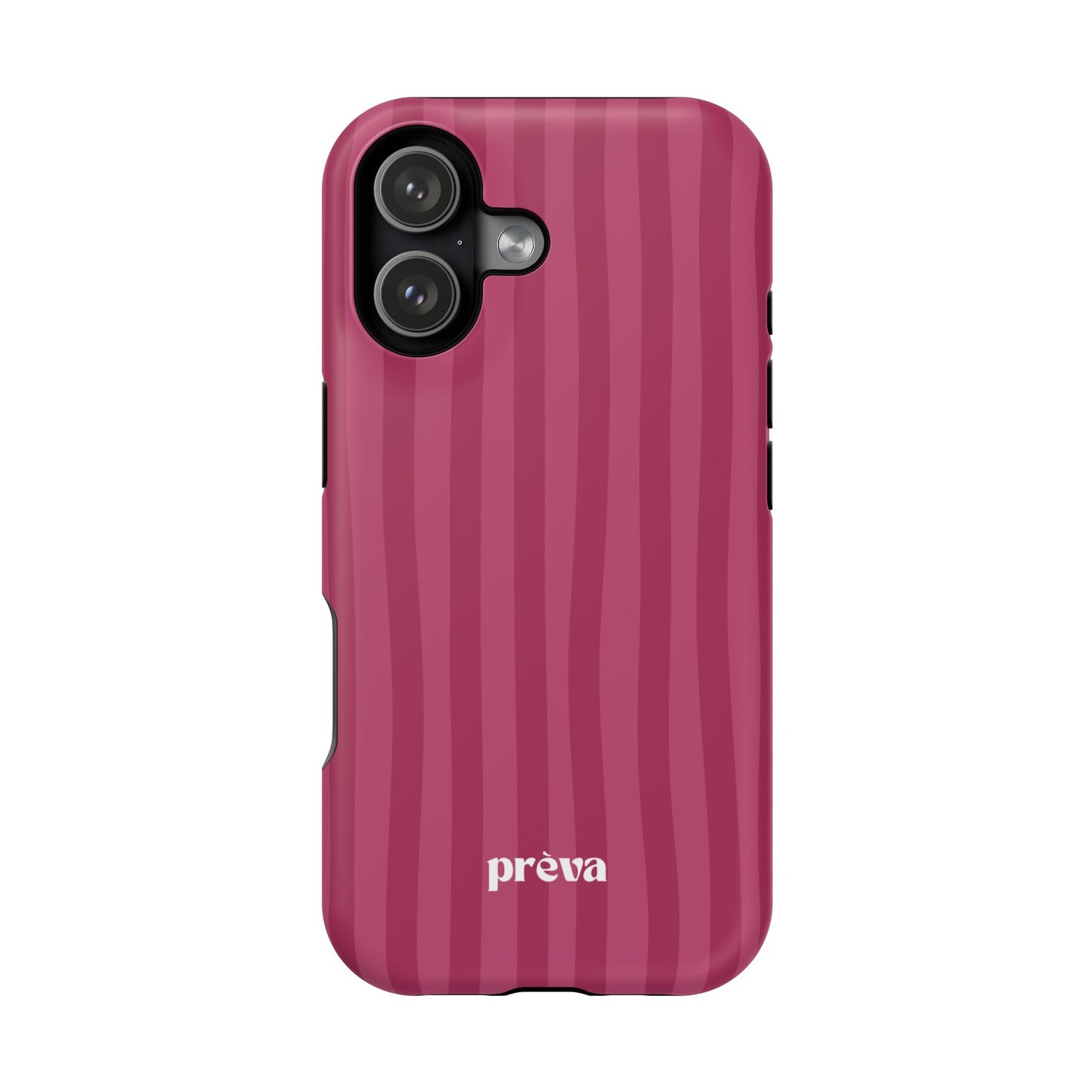 Magenta Stripes Phone Case