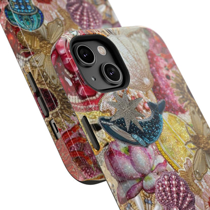 Floral Sea Collage Phone Case