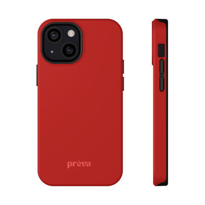 Bright Red Phone Case