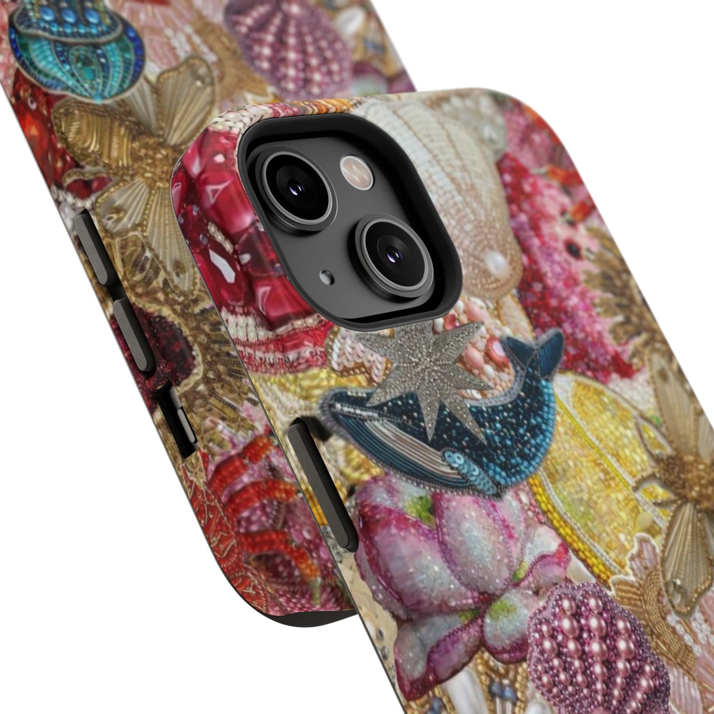 Floral Sea Collage Phone Case
