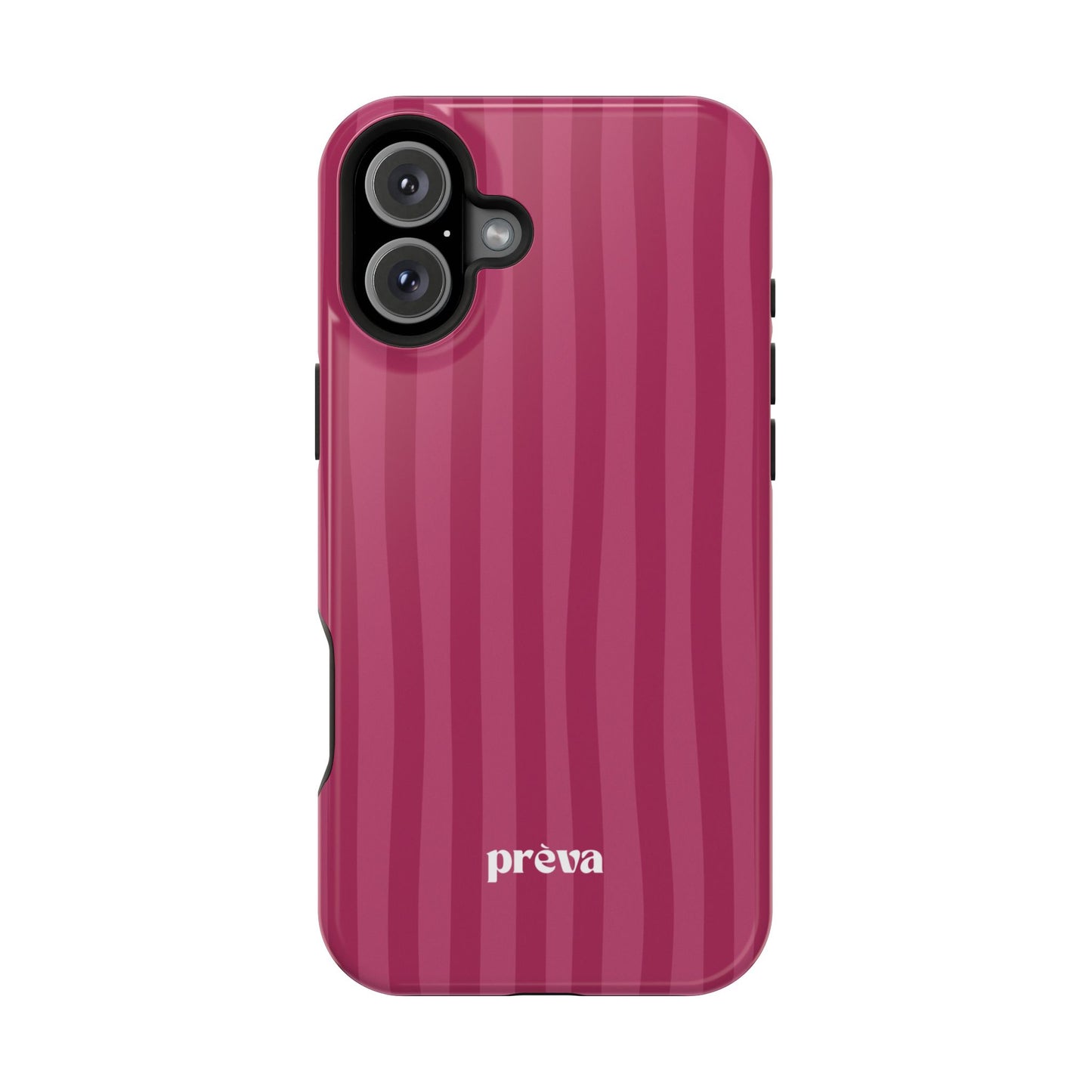 Magenta Stripes Phone Case