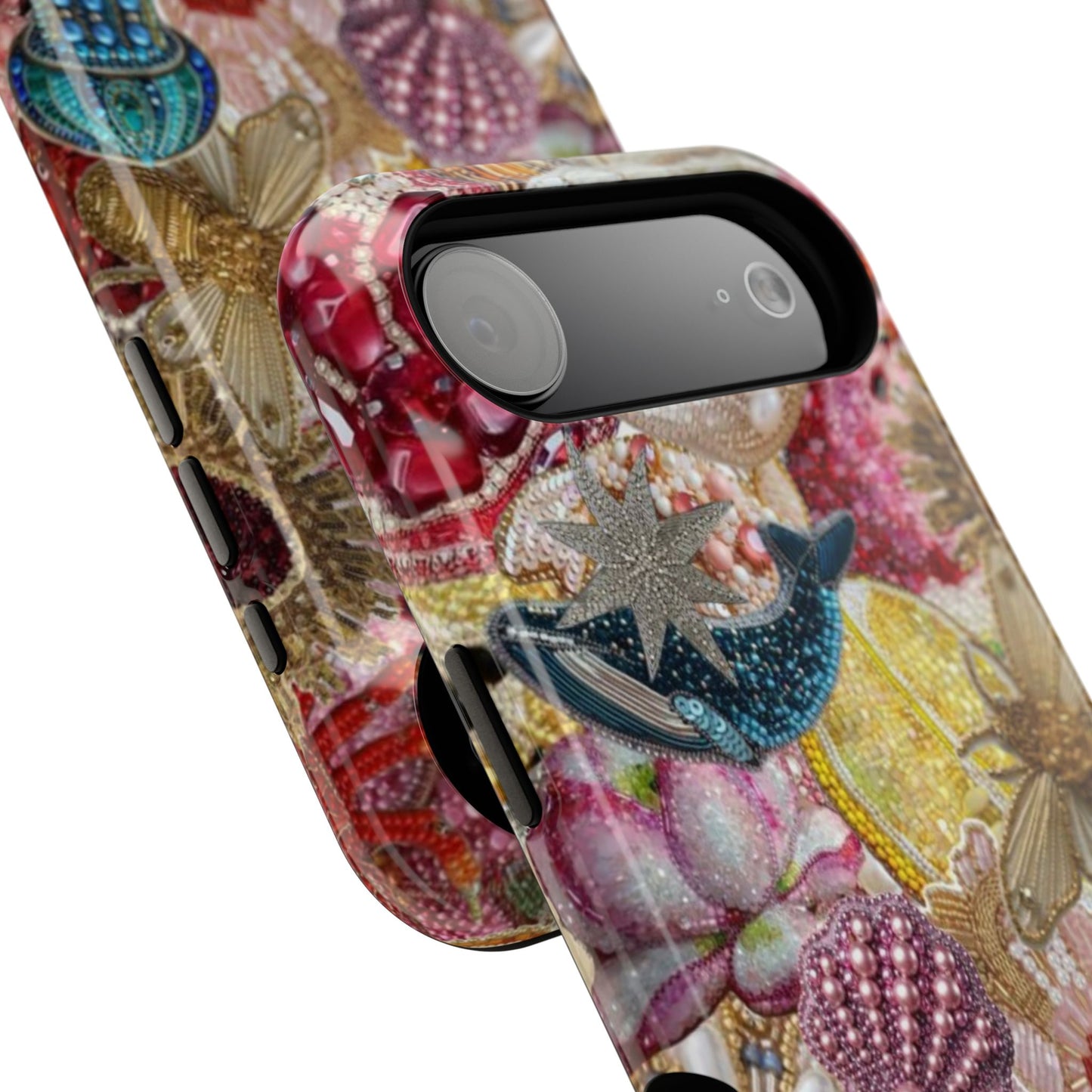 Floral Sea Collage Phone Case