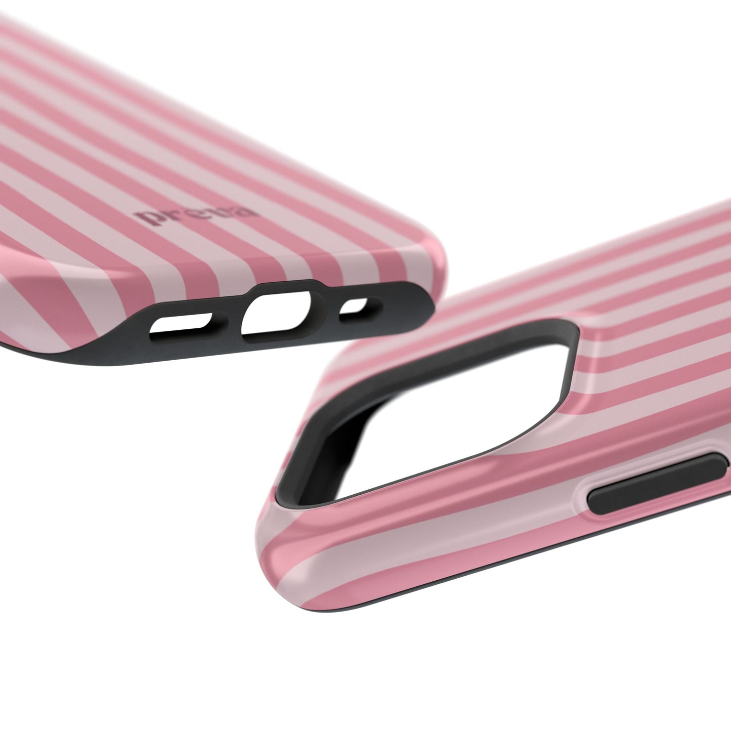 Pink Striped Phone Case