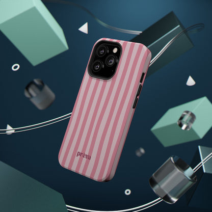 Pink Striped Phone Case