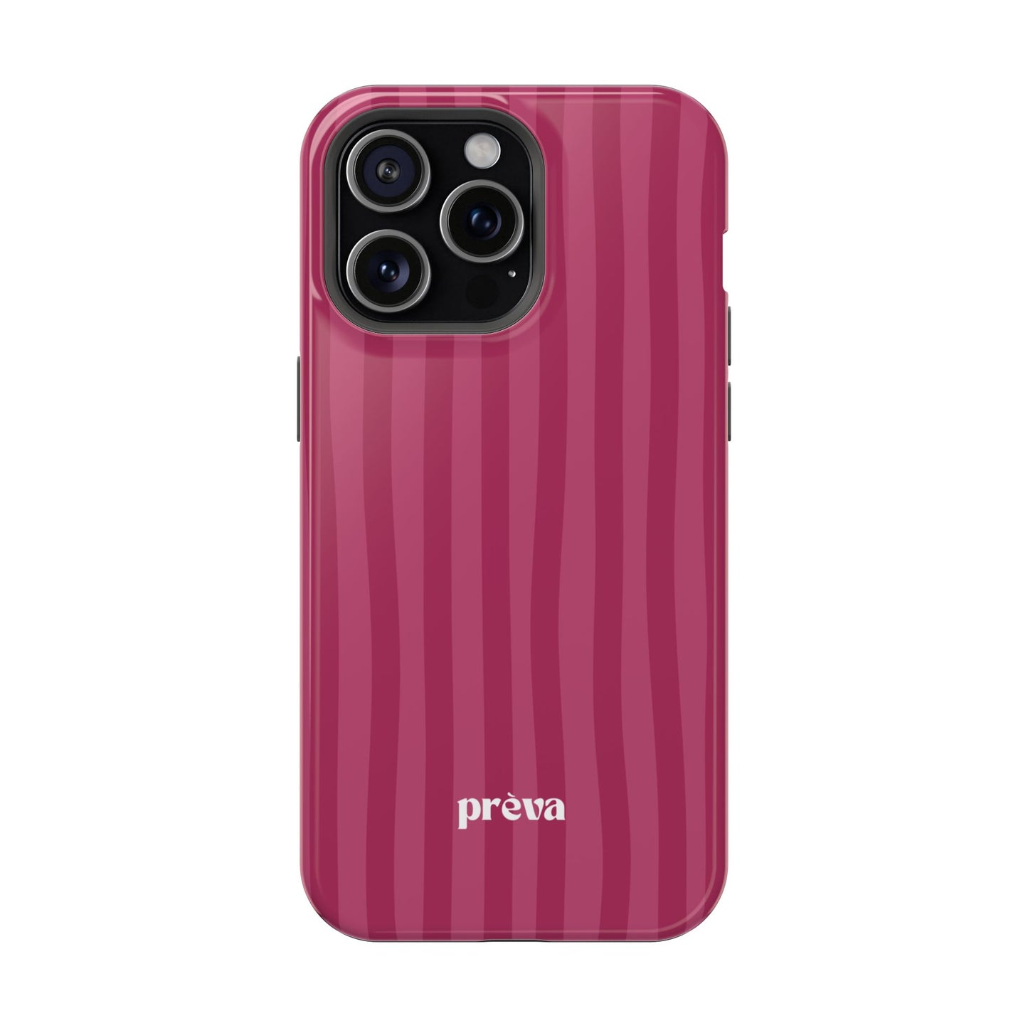 Magenta Stripes Phone Case