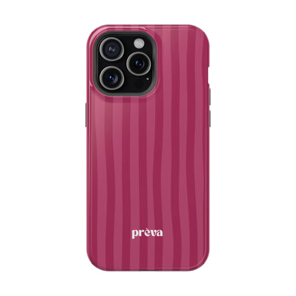 Magenta Stripes Phone Case