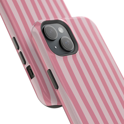 Pink Striped Phone Case