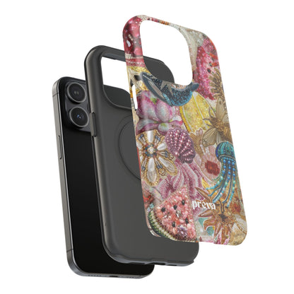 Floral Sea Collage Phone Case