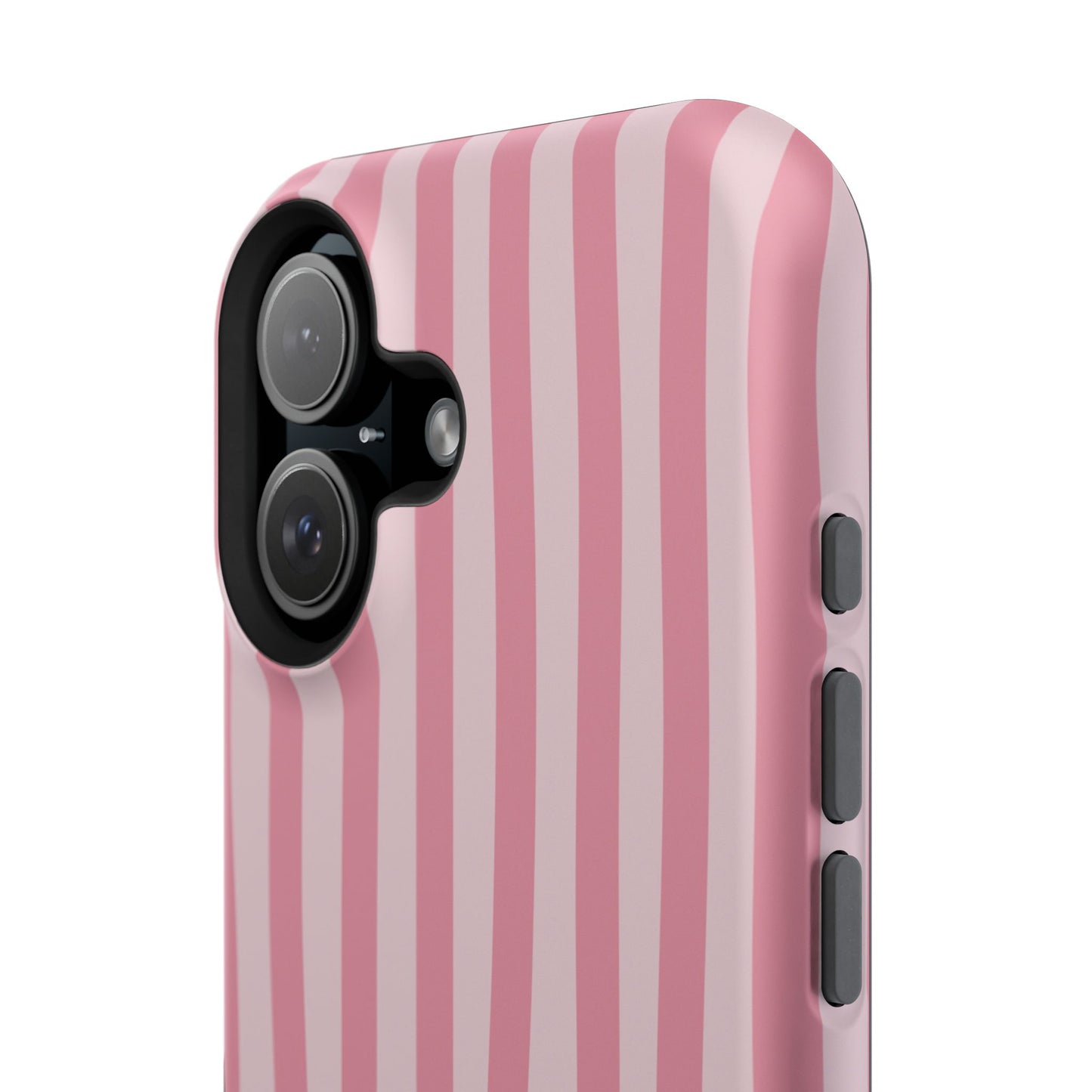 Pink Striped Phone Case