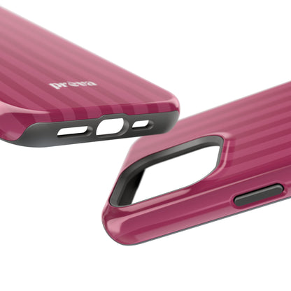 Magenta Stripes Phone Case