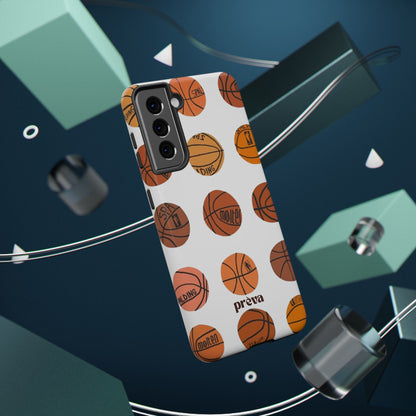 White Basketball Phone Case