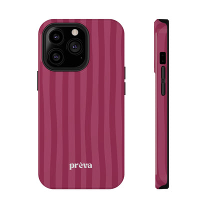 Magenta Stripes Phone Case