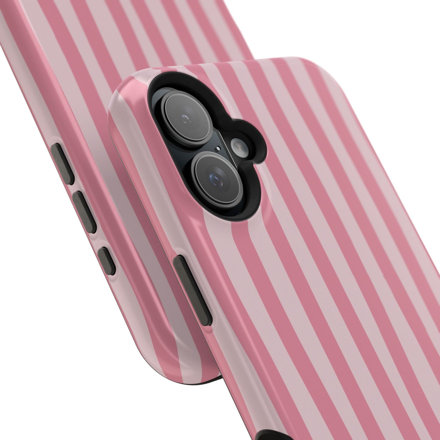 Pink Striped Phone Case
