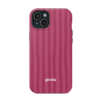 Magenta Stripes Phone Case