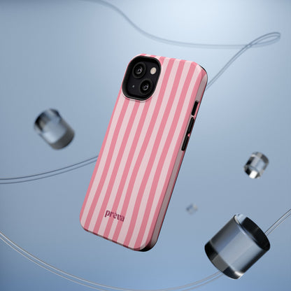 Pink Striped Phone Case