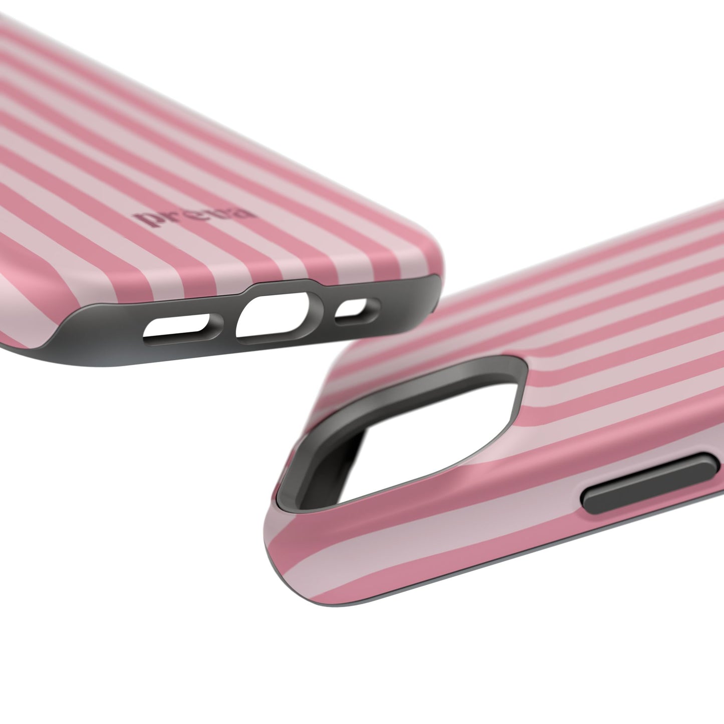 Pink Striped Phone Case