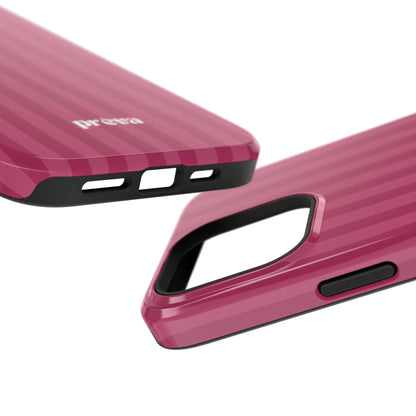Magenta Stripes Phone Case