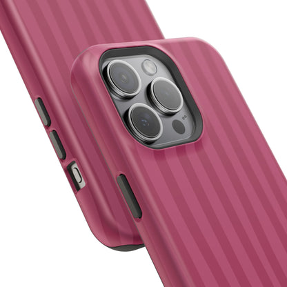 Magenta Stripes Phone Case