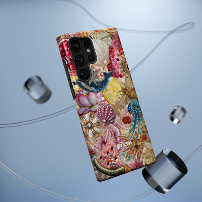 Floral Sea Collage Phone Case