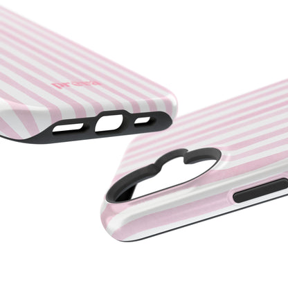 Pink Stripe Phone Case