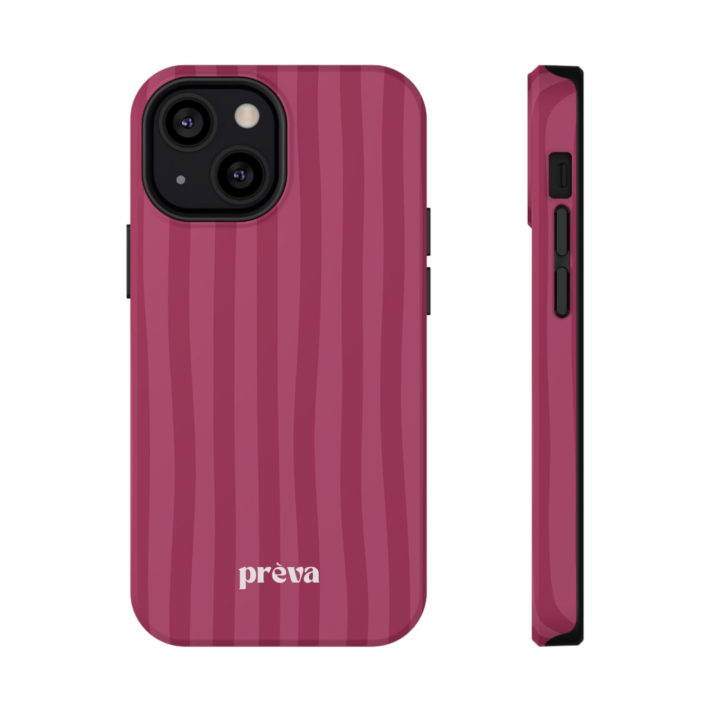 Magenta Stripes Phone Case