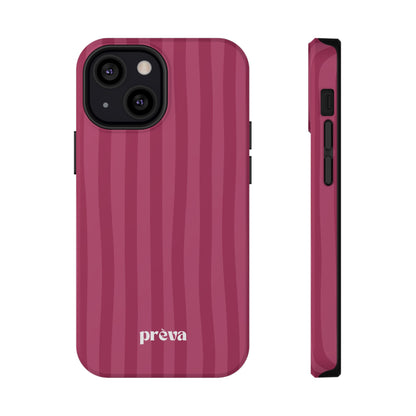 Magenta Stripes Phone Case