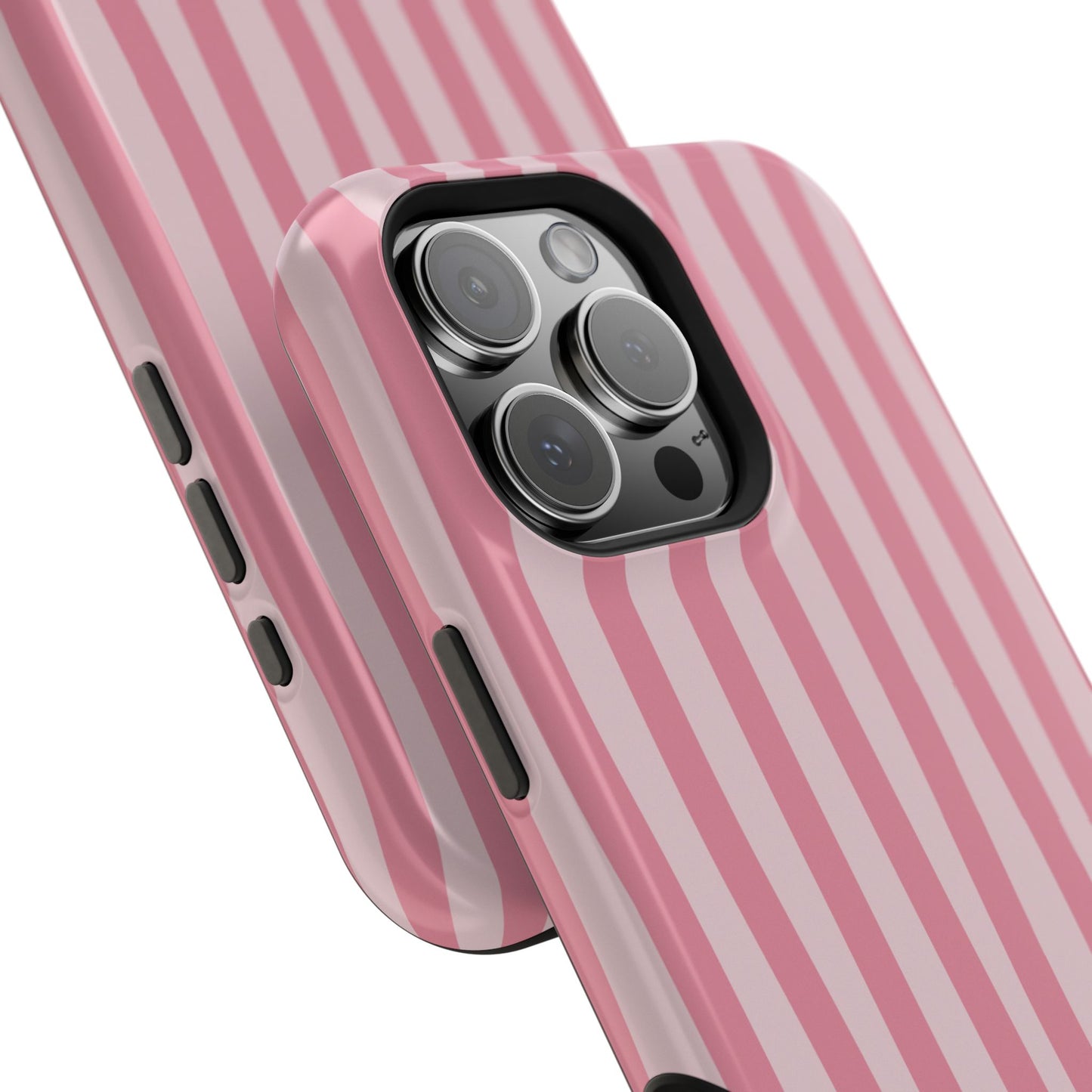 Pink Striped Phone Case