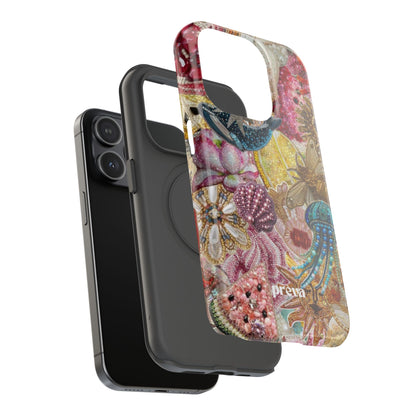Floral Sea Collage Phone Case