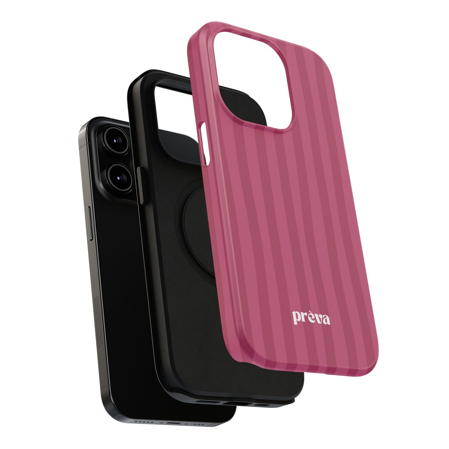 Magenta Stripes Phone Case