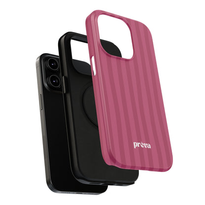 Magenta Stripes Phone Case